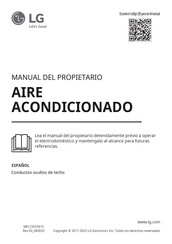 LG ARNU12GM2A4 Manual Del Propietário