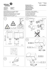 Johnson Controls VA1125-GGA-1 Instrucciones De Montaje