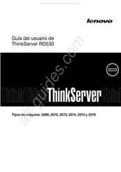 Lenovo ThinkServer RD530 2570 Guia Del Usuario