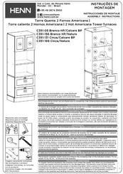 HENN C351-05 Branco HP Instrucciones De Montaje