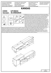 Forma Ideale KANSAS Instrucciones De Montaje