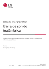 Lg SPN5B-W Manual Del Propietário