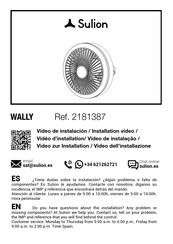 Sulion 2181387 Instrucciones De Instalación