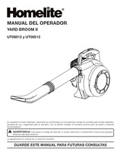 Homelite YARD BROOM II Manual Del Operador