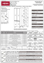 Henn Belize C515-170 Instrucciones De Montaje