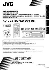 JVC KD-DV6101 Manual De Instrucciones