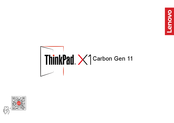 Lenovo ThinkPad X1 Carbon Gen 11 Manual Del Usuario