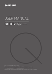 Samsung Q7F QN55Q7FBMF Manual Del Usuario