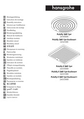 Hansgrohe Pulsify 260 1jet 24140 Serie Instrucciones De Montaje