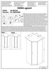 Dedeman UP 00750 Instrucciones De Montaje