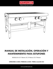 Coriat EC-3T Master Manual De Instalación, Operación Y Mantenimiento