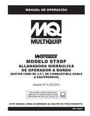 MULTIQUIP Whiteman STXDF Manual De Operación