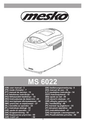 Mesko MS 6022 Manual De Uso