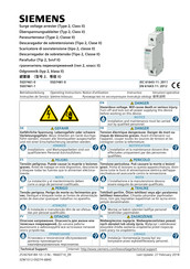 Siemens 5SD7461-0 Instructivo