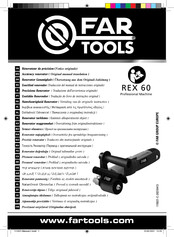 Far Tools REX 60 Traduccion Del Manual De Instrucciones Originale
