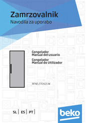 Beko RFNE 270 K21 W Manual Del Usuario
