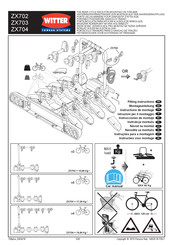 Witter Towbar Systems ZX703 Instrucciones De Montaje