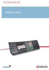 Kyocera TASKalfa 265ci Guía De Uso