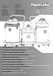 Numatic WV 750 Traducción Del Manual De Uso Original