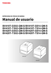 Toshiba BV420T-GS14-QM-S Manual De Usuario