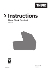 Thule 110001 Serie Instrucciones