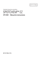 Arkray SPOTCHEM EZ SP-4430 Manual De Instrucciones