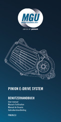 Pinion E-DRIVE SYSTEM Manual De Usuario