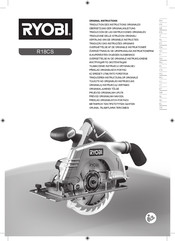Ryobi R18CS Traducción De Las Instrucciones Originales