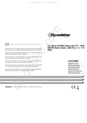 Roadstar CD-810UMP Manual De Instrucciones