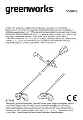 GreenWorks STF457 Manual Del Operario