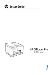 HP OfficeJet Pro 9130b Serie Guía De Configuración