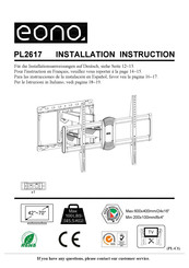 Eono PL2617 Instrucciones De La Instalación