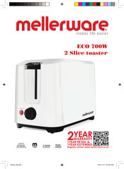 Mellerware ECO 700W Manual Del Usuario