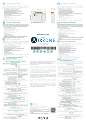 Airzone AZAI6WSPDA2 Guia De Inicio Rapido