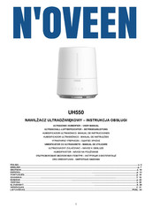 N'oveen UH550 Manual De Instrucciones