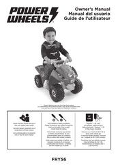 Power Wheels FRY56 Manual Del Usuario