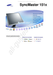 Samsung SyncMaster 151 Serie Manual Del Usuario