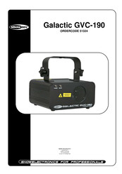 SHOWTEC Galactic GVC-190 Guía Del Producto