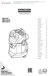 Kärcher WD 3.2 Serie Manual Del Usuario