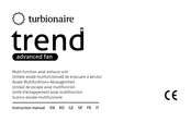 turbionaire TREND PLUS Manual De Instrucciones