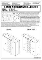 Forma Ideale UP 00424 Instrucciones De Montaje