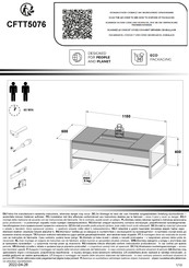 Forte CFTT5076 Manual Del Usuario