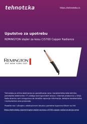 Remington Copper Radiance CI5700 Manual Del Usuario