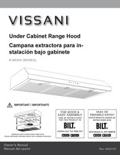 Vissani QR355 Serie Manual Del Usuario