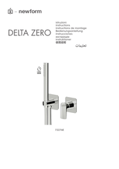 newform DELTA ZERO 72276E Instrucciones