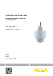 Vega VEGAPULS C 11 Instructivo De Servicio