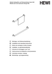 Hewi 900.36.014 Serie Instrucciones De Instalación Y Funcionamiento