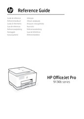 HP OfficeJet Pro 9130b Serie Guía De Referencia
