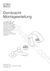 Dornbracht 27 523 821-FF Instrucciones De Montaje