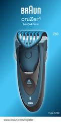 Braun cruZer 4 Z60 Manual